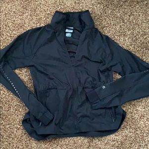 Athletic Black Jacket with Airation Holes